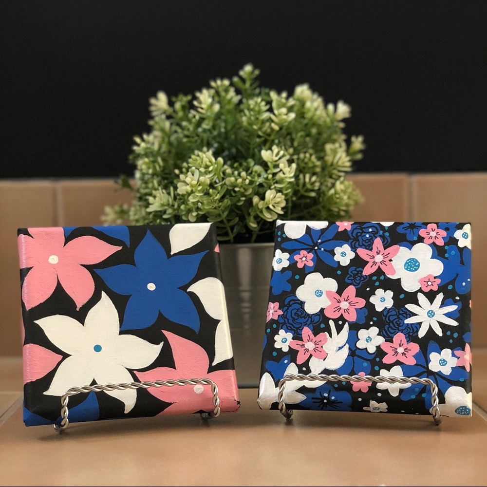 Wall Painting Mini Canvas Art